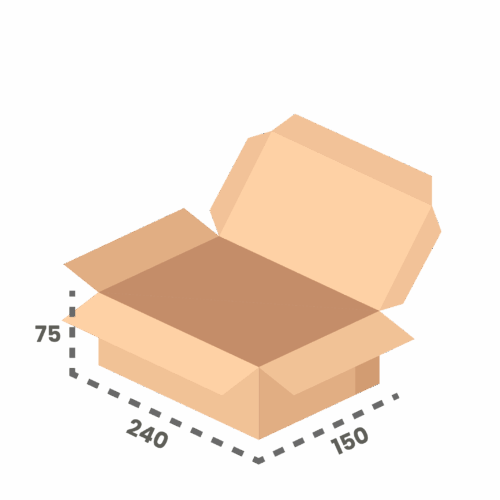 Pudełko kartonowe - Gabaryt M