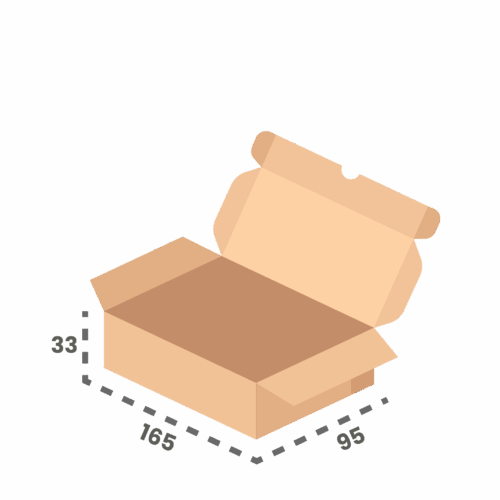 Pudełko kartonowe - Gabaryt XS